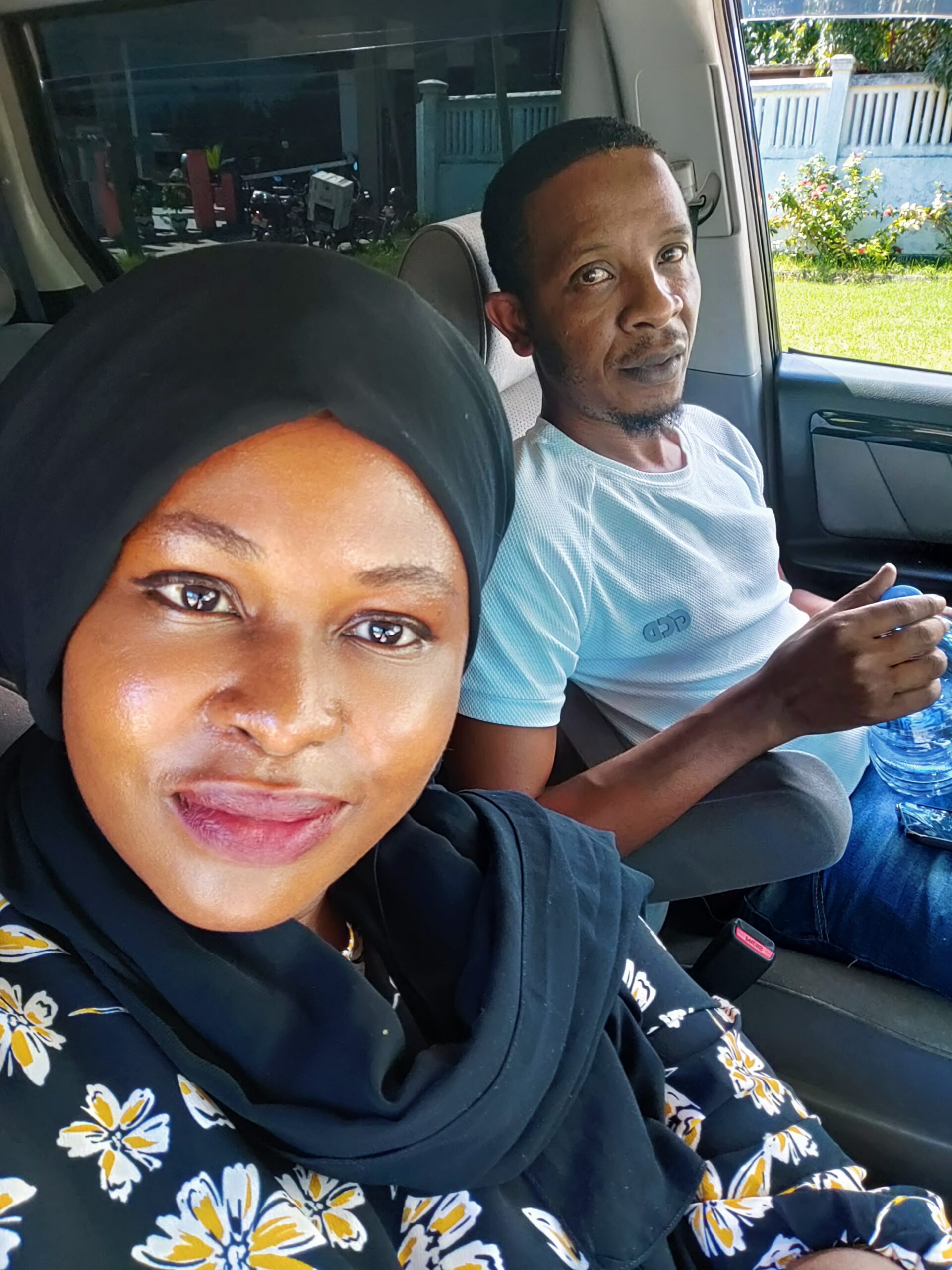 Tamara and Kibwana during their time building Gallivanters in Tanzania